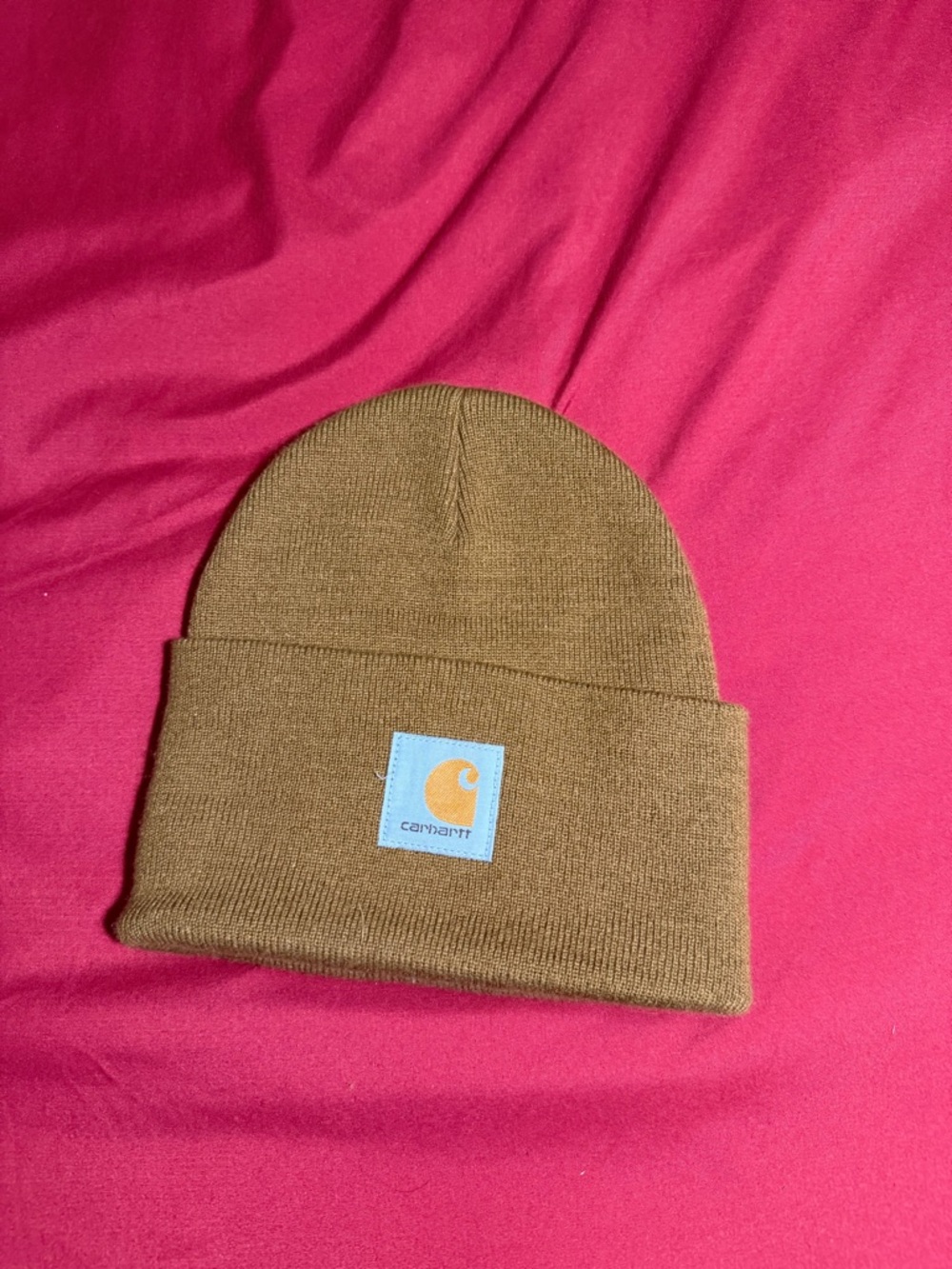 Carhartt beanie brown